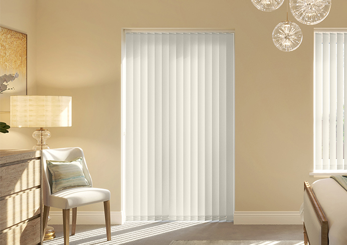 Roma, Oxford Cream - Vertical Blind - Image 3